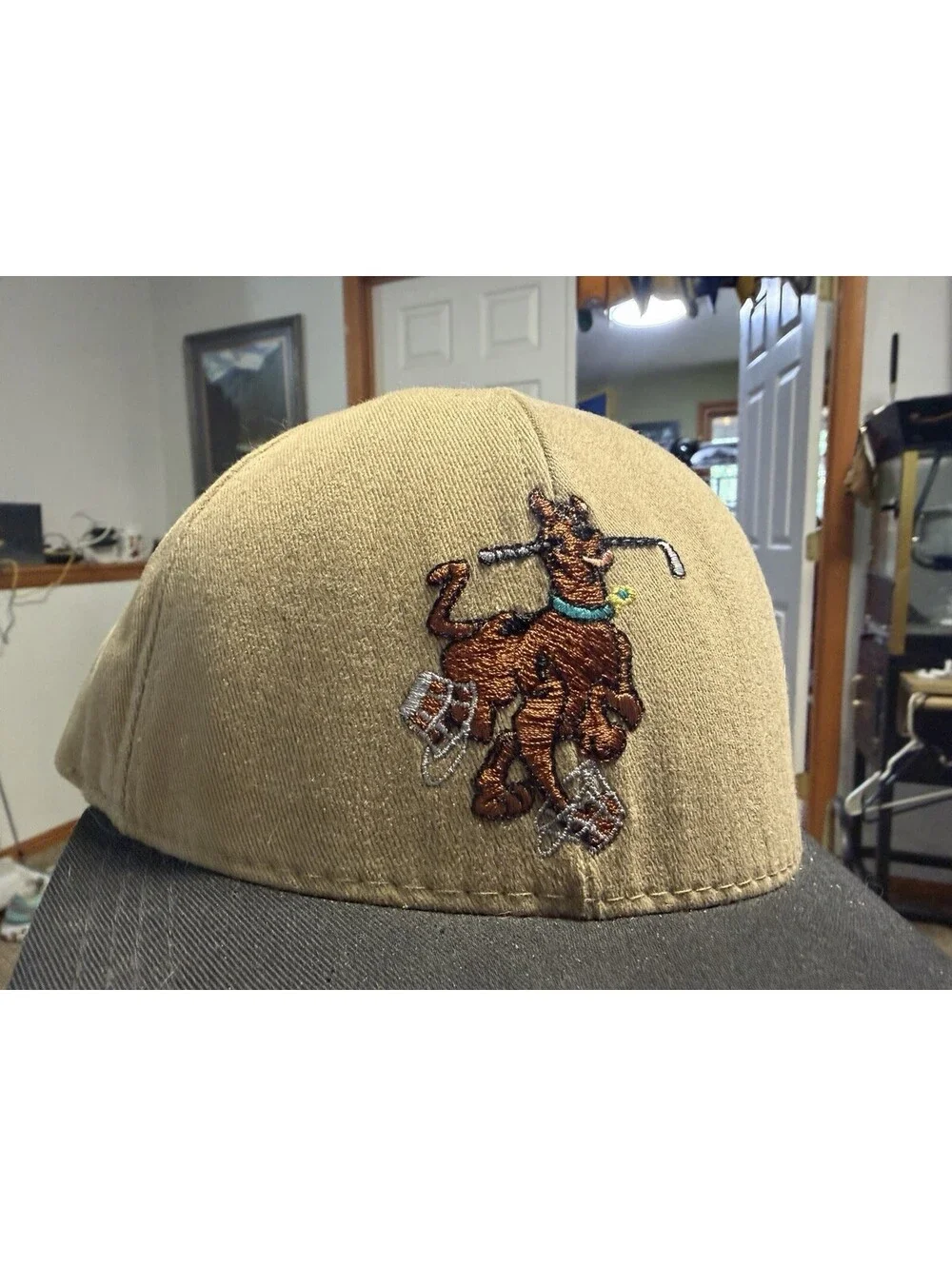Vintage 1997 Scooby-Doo Golf Hat Warner Bros. Adjustable